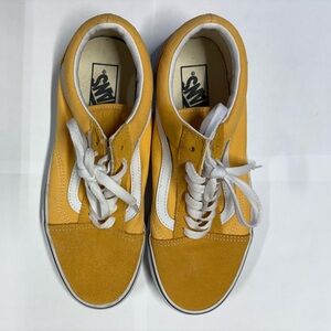 Vans Yellow and White Sneakers